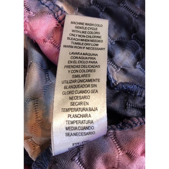 Jolie & Joy Girls Youth Large Colorful Cropped Full Zip Hoodie Jacket Tie Dye - Picture 11 of 11